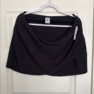 Black Swim Skirt